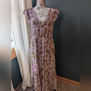 Anthropologie The Peregrine Midi Dress